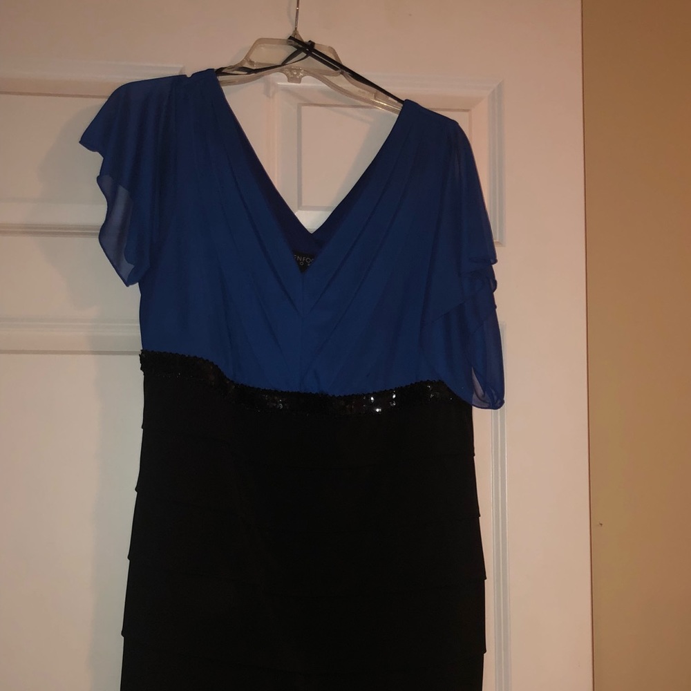 Black & Blue cocktail dress